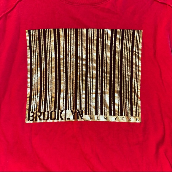 Knickerbocker Men’s Brooklyn New York Red T-shirt size L - Picture 5 of 6